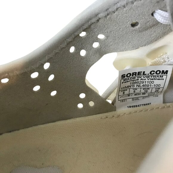 Sorel Kinetic Breakthru Tech Lace Sneaker Size 8 - Picture 7 of 7